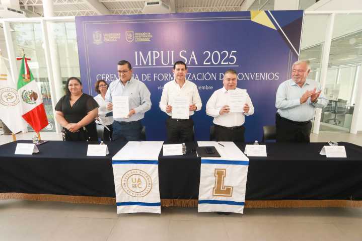 Entrega UA de C los apoyos del Proyecto Impulsa 2025