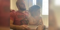 ‘He would do it again’: Dad runs back into burning home save son from fire