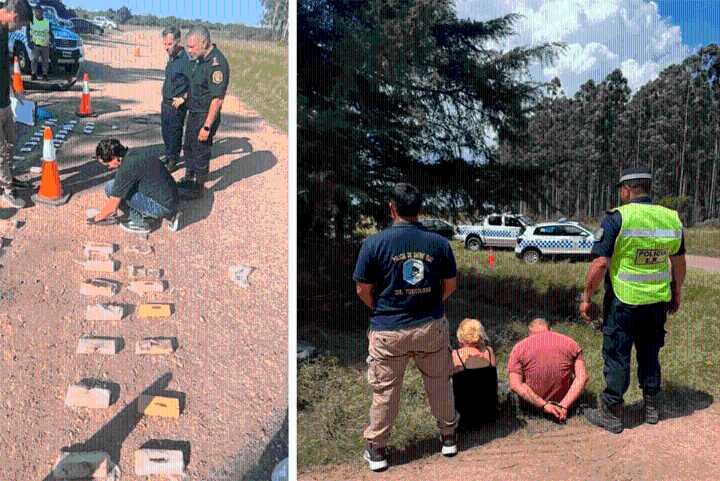 Solicitaron penas de 5 y 3 años para pareja de Misiones detenida en Entre Ríos con 44 kilos de marihuana
