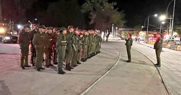 Detienen a cuatro personas por diversos delitos tras realización de ronda preventiva masiva en Lampa