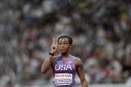 Sha’Carri kicks into overdrive and cruises through opening round at world championships