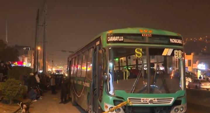 Pachacámac: Sicarios matan a hombre cuando subía a bus con pasajeros