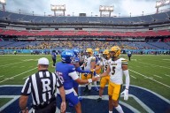 PHOTOS: Bison play similar tune on defense in Nashville