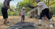 Waterford family restoring baseball diamond in their backyard for community use