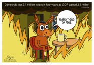 CARTOONS: Democrats decide denial is the best path forward