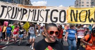 Thousands protest for a 'Free DC' on the fourth week of federal control in Washington
