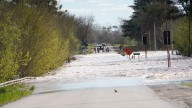 El desborde del río Carcarañá en imágenes