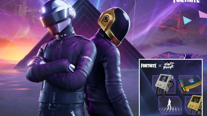 Fortnite teams up with music legends Daft Punk for new immersive playground and game bundle