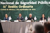 García Harfuch destaca reducción de 25% en homicidios durante la 51 Sesión del Consejo Nacional de Seguridad Pública