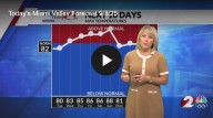 A pleasant start to the week, but summerlike warmth will return soon