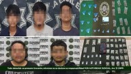 Detienen a cinco personas vinculadas a venta de drogas
