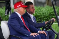 Trump Hits the Golf Course as Son Eric Slams Death Rumors