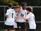 Bishop Ludden-Grimes boys soccer bounces back with shutout win over Syracuse Academy of Science (30 photos)