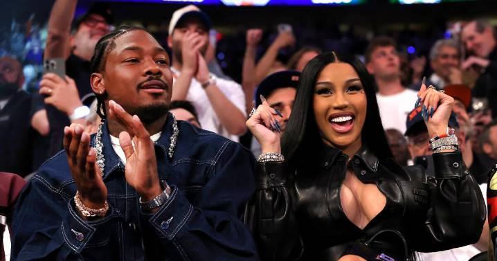 Yes, Cardi B is expecting her fourth child. Yes, the father is NFL star Stefon Diggs