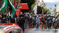 Nueva jornada de protestas en la Vuelta ciclista a España: "El equipo de Israel debería abandonar"