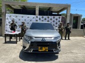 Vehículo que había sido hurtado en Arauquita fue recuperado, tenía armas en su interior