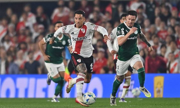 Copa Libertadores: River cayó ante Palmeiras en la ida de los cuartos