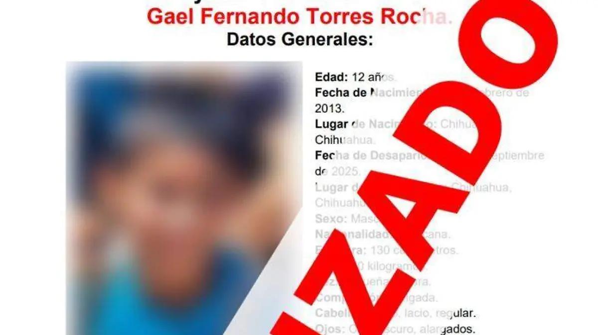 Localizan a menor que se reportó como desaparecido el día de ayer en la colonia Cerro de la Cruz