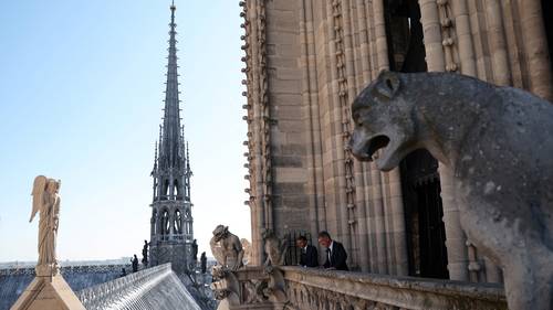 France reopens Notre Dame's cathedral towers 6 years after fire