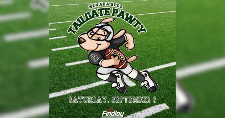 Forget football season — it's adoption season at Nevada SPCA's 'tailgate pawty'