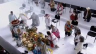 De rodillas nuevos ministros de la Corte piden “guía” a ¡Quetzalcoatl!