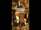 Trump's toast at royal dinner calls to defend value of the 'English