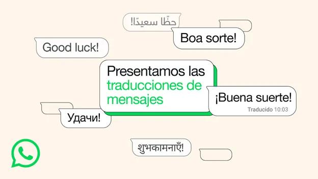 Lanza WhatsApp función de traducción en tiempo real