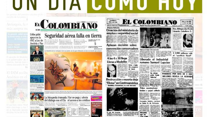 Un día como hoy 18 de septiembre