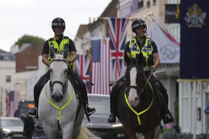 Man arrested after drone breaches airspace restrictions near Windsor Castle before Trump’s visit