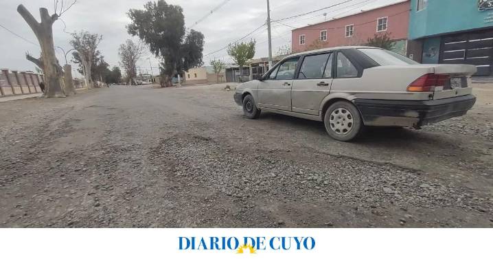 El turno de mejorar las calles Lemos y Meglioli en Rawson