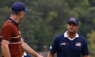 Justin Rose explains heated Bryson DeChambeau row as Ryder Cup tensions boil over