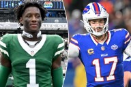 Jets' Sauce Gardner relishes test of slowing down Josh Allen