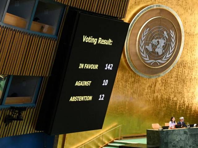 UN endorses declaration on Israel