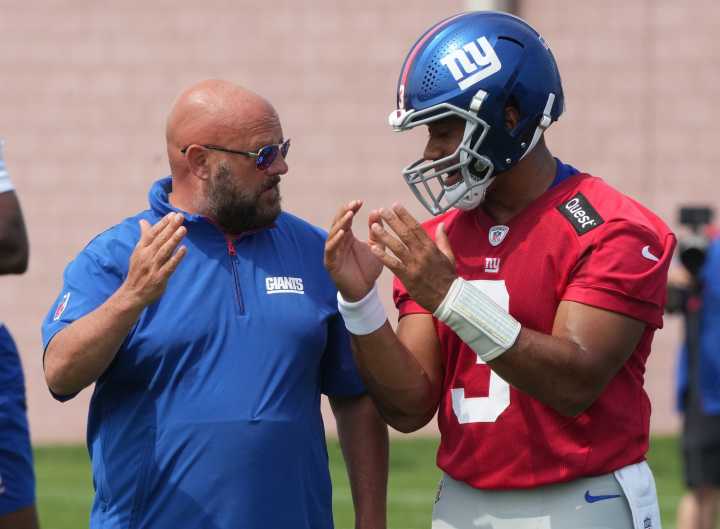 Giants' Brian Daboll takes full responsibility for decision to bench Russell Wilson: 'It was my decision'