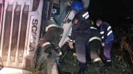 Un camionero jujeño murió tras un vuelco en Tucumán