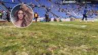 Destruido el césped del Cuauhtémoc tras concierto de Shakira: Club Puebla jugará en lodazal
