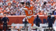 Titans-Broncos resumes after brief delay