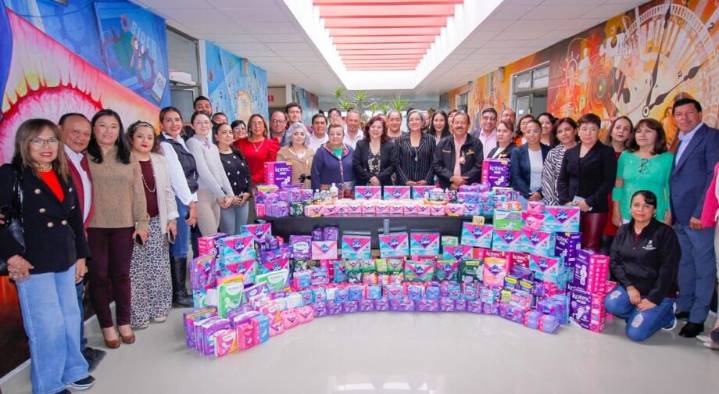 Dona SEPH más de mil productos de higiene menstrual