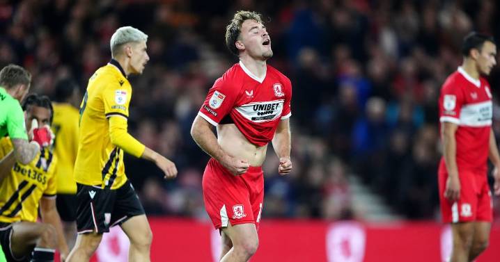 Middlesbrough have to settle for a point in a game of two halves against Stoke but remain top