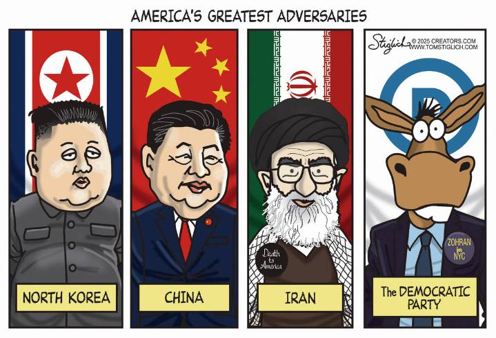 CARTOONS: America’s greatest adversaries