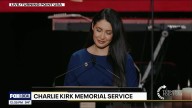 Rep. Anna Paulina Luna speaks at Charlie Kirk’s memorial