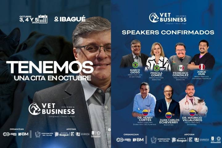 Vet Business Colombia, el evento que transformará la gestión empresarial veterinaria en el Tolima