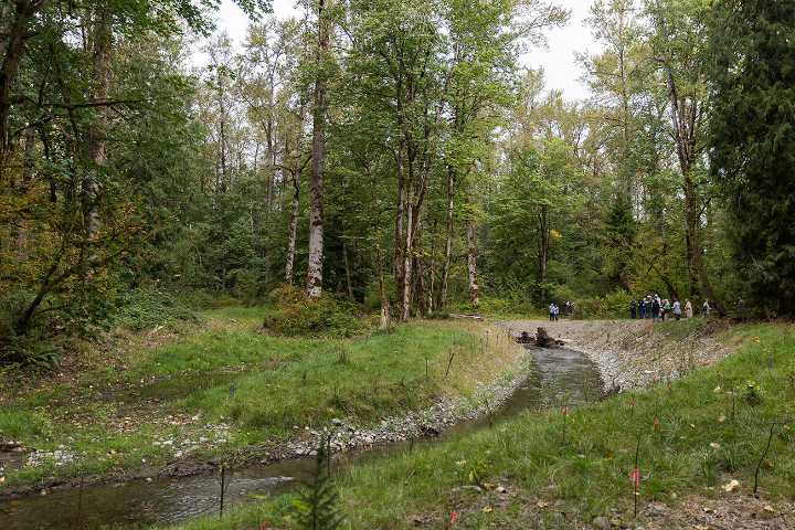 Snohomish PUD cuts ribbon on new Sultan River side channel