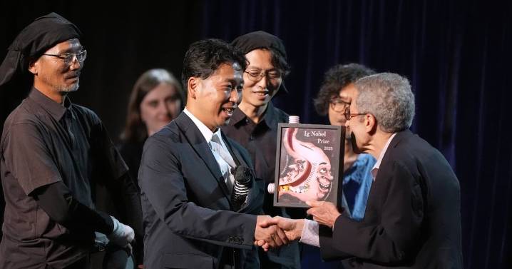 Cows painted like zebras: The Ig Nobel Prizes are back