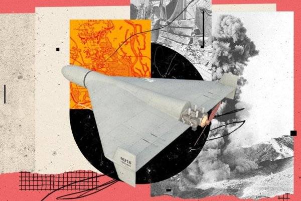 Un enjambre de drones letales y señuelos de poliestireno