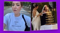Ángela Rodríguez 'Pam' festeja su boda en pleno escándalo de las pulseras antimaltrato