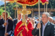 Potes celebra el Día de la Cruz y la continuidad de la orden franciscana que custodia el monasterio