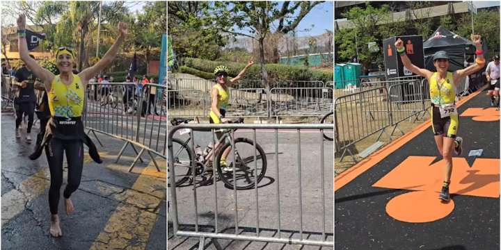 La reflexión de Juana Viale después de competir en el Ironman de San Pablo: “Miedo, adrenalina y una certeza”