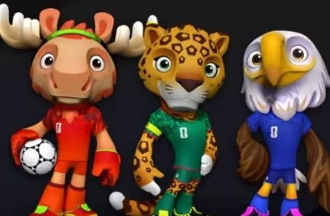 FIFA presentó las coloridas mascotas de la Copa del Mundo 2026 (+Fotos)