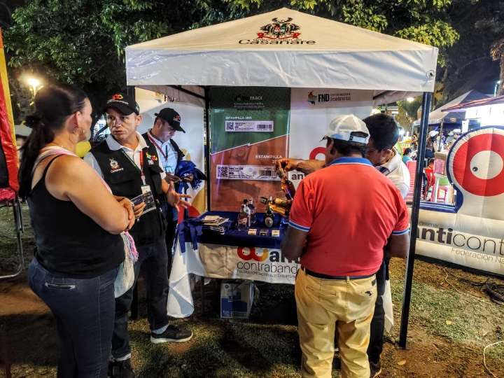 El Grupo Anticontrabando le puso la lupa a los comerciantes de cervezas, licores y cigarrillos en festividades de Colonias en Villanueva